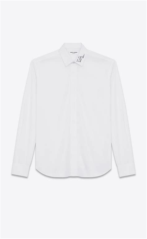 ysl white shirt